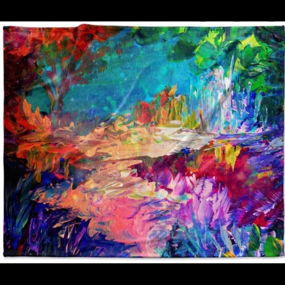 KESS InHouse Ebi Emporium Fleece Blanket 60”x 50”